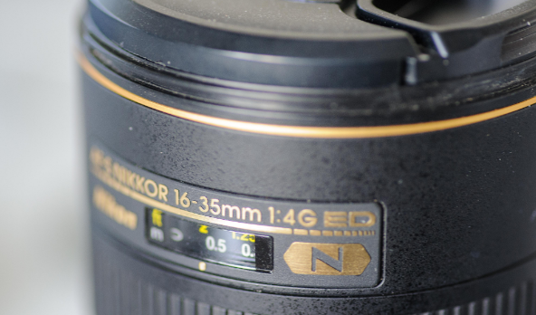 The Nikon 16-35mm lens