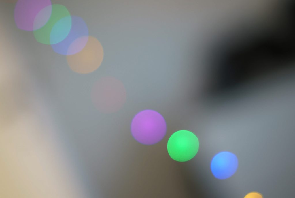 Bokeh balls.