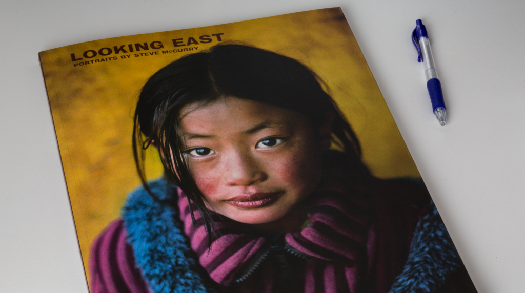 Looking East, portraits by steve McCurry.