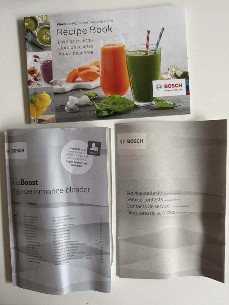 Bosch VitaBoost blender